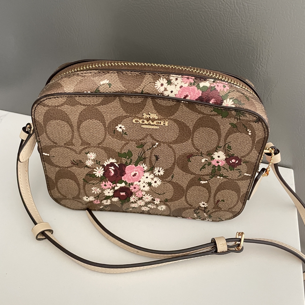 Coach  Coach Signature Canvas Evergreen Floral Print Trios - Picture 5 of 7
